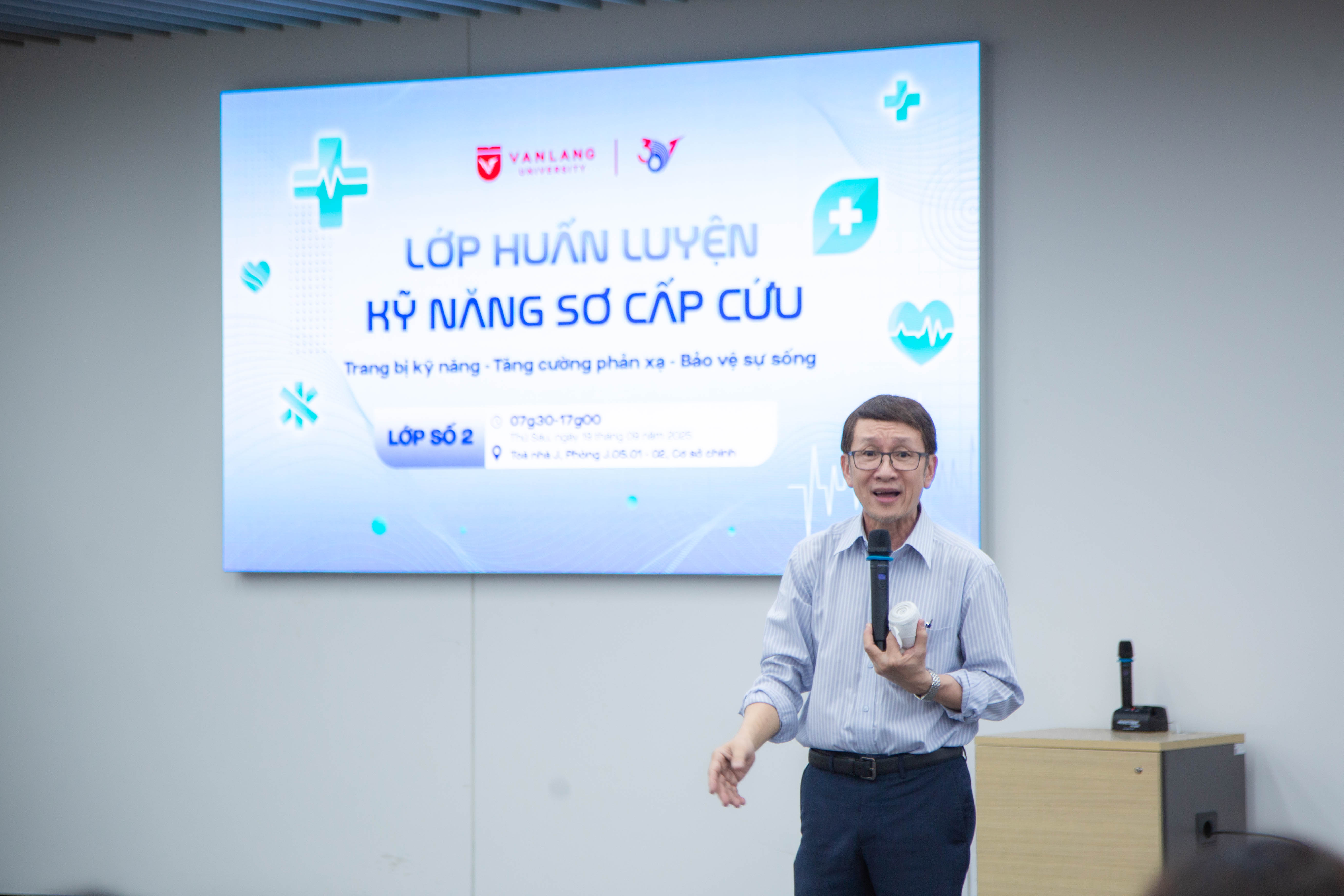 Lớp huấn luyện kỹ năng sơ cấp cứu (Lớp số 2) 