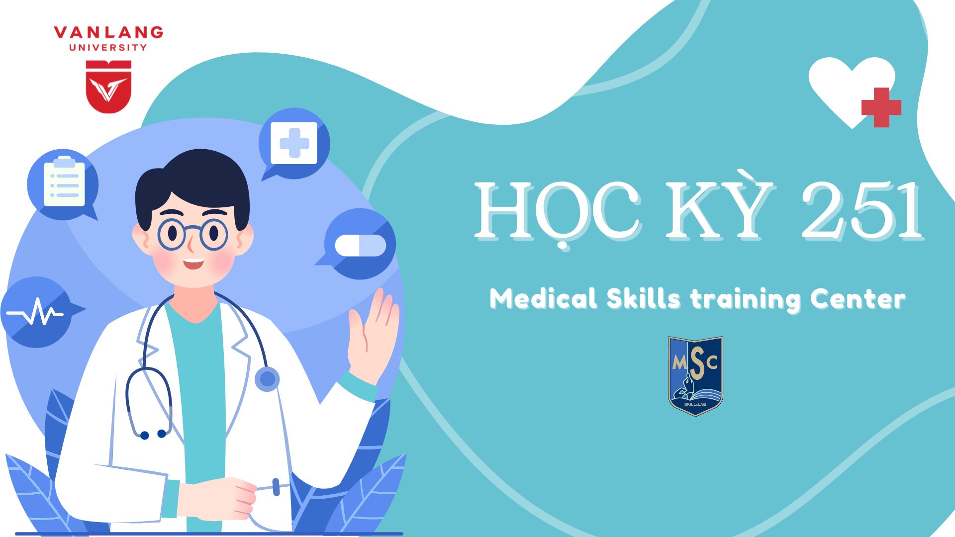 Thông báo các Học phần giảng dạy tại Trung tâm Huấn luyện Kỹ năng Y khoa